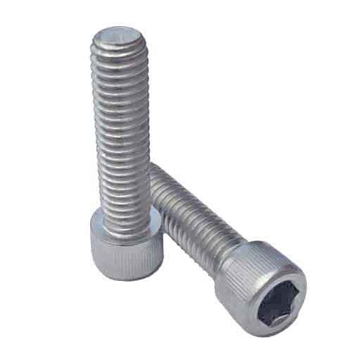 MSC6110S M6-1.0 X 10 mm Socket Head Cap Screw, Coarse, DIN 912, 18-8 (A2) Stainless